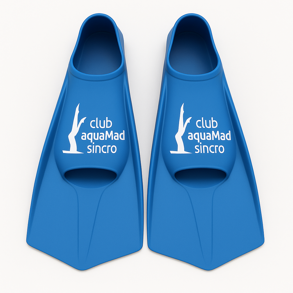 Aletas de Entrenamiento Club AquaMad Sincro – Edición Oficial