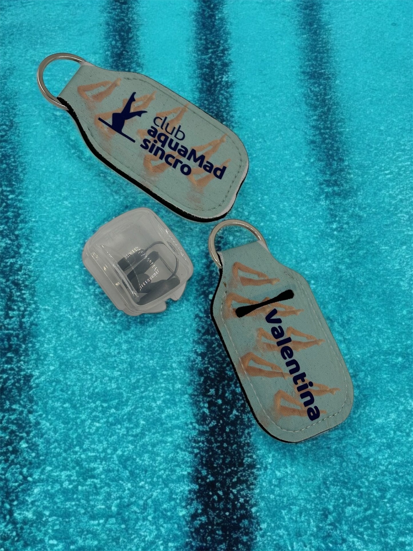 Funda pinzas natación sincronizada AQUAMAD